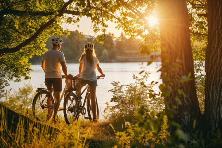 apartamenty-na-mazurach-krolowa-kaczek jazda rowerem